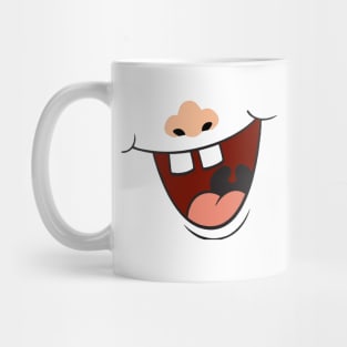 Funny Face 4 with Nose Mug